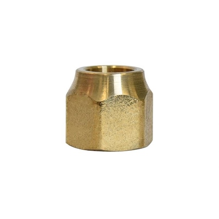 Atc ATC 5/8 in. Flare Yellow Brass Forged Flare Nut 6JC050810721026